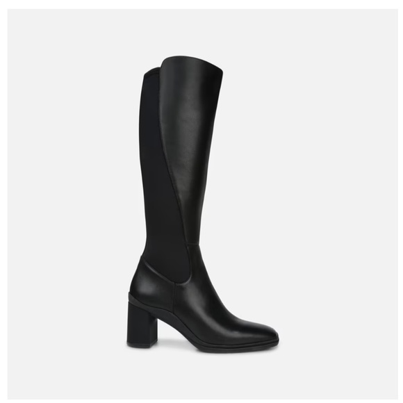 Naturalizer Axel 2 Weatherproof Knee-High Boots | Size 8M | Black Leather | NWT - Picture 2 of 10